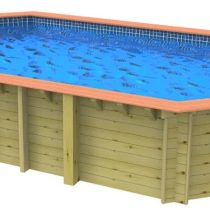Wooden Pool Octagonal Oblong