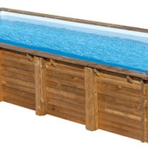 Wooden Pool Rectangular